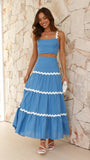 Fongt Summer New Simple Sexy Corrugated Skirt-88193-Outfit
