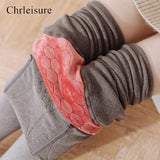 Thick Cold-Resistant Leggings Women Pregant Soft High Waist Legging Female Solid All-Match Velvet Warm Leggins