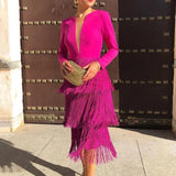 Fongt Sexy Perspective Splicing Lyso High Waist Fit-Up Evening Dress Dress Dress Dress