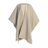 Fongt Women's New Trend Temperament Double-Sided Wear Hair This Cloak