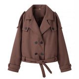 Fongt Women's Clothing 2025 New Fashion This Short Suit Jacket