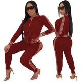 Fongt Women's Clothing 2025 New Fashion Casual Print Splicing Two Sets