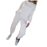 Fongt #2025 Women's Autumn New Sports And Leisure Set Two Sets