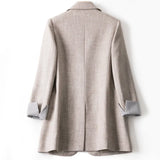 Fongt Red Blazer Tide Ms. Han Version 2025 New Spring And Autumn Loose Leisure Autumn Korean Blouse Small Suit