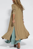 Fongt New Solid Color Jacket V-Neck Dress Cardigan Jacket Suit For Women