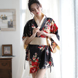 Sexually Lingerie Role-Playing Japanese-Style Garribage Extremely Tempting Passion Bow With Uniform Set