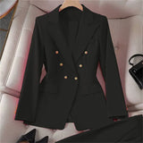 Fongt Suit Retro Coat Stylish 2025 Spring And Autumn Women's Korean Edition Casual Design Serie Swear Set