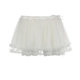 Summer New Trend Sexy Hot Girl Pure Desire Ins Style Low-Waist Pleated Net A Skirt Girl-Outfit