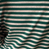 Basic Striped T-shirt Women Multi Colors Casual Cotton Stretchy Long Sleeve Tops Spring Autumn Loose Tee Shirt Femme-Outfit