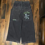 E-Commerce Street Clothing Jeans Y2K Pants Hip-Hop Embroidered Jeans Loose Jeans Harajuku-Outfit