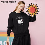 Loose Fit Long-sleeved Drop-shoulder