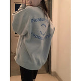 Oversize Sweatshirt Crewneck Hoodies