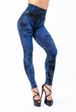 Imitation Denim Super Stretch Cropped