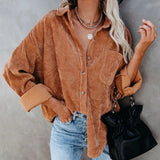 Shirts Loose Boyfriend Style Vintage