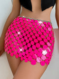 Fongt Sales 2023 Across The New Style Sexy Street Shot Bead Skirt