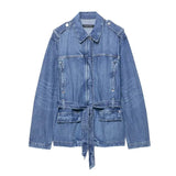Fongt Women's Casual Casual Design Denim Jacket Jacket In Fall 2025 5252271
