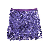 Fongt New Squins With Stylish Miniskirt Skirt 3920139 808