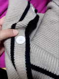 Knitted Vest Cardigan Women Elegant V-neck Sleeveless Sweater Tops Casual Knitwear Chaleco Coats New Malhas