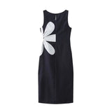Fongt Women's Print Sling Dress 380