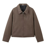 Fongt Women's 2025 Explosion Vintage Fashion Casual Long Sleeve Jacket Jacket