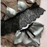 Sex Three-Point Sexy Underwear Sexy Three-Point Seduction Lace Trousers