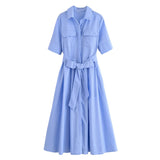 Fongt Homemade New Women's Classic Oceanic Dress 2640360