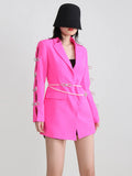 Fongt Spring New Women's Niche Design Sense Suit Dress Bow Fashion Temperament Suit A-Word Skirt Women-Outfit