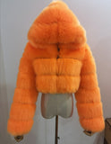 Fongt Fur Autumn And Winter New Imitation Fur Turf Warm Hat Fur Coat Woman