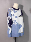 New 2022 Thicken Oversized Knitted Lady Vintage Fashionable Pullovers Women Autumn Winter Sweaters Wild Tops