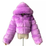 Fongt Fur Autumn And Winter New Imitation Fur Turf Warm Hat Fur Coat Woman