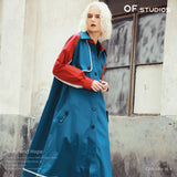 Fongt New Color Leisure Coat In The Long Sports Loose Wind Coat QD874