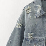 Fongt Homemade New Women's Classic Stylish Denim Short Jacket Coat 8197295