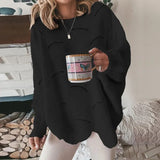 Knitted Pullovers Casual o Neck