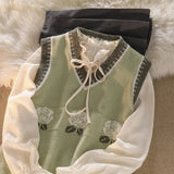 Japanese School Uniform White Three Lines College High School Girls Student Uniforms Sailor Suit White Tops Pleated