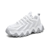 Fashion Men Sneakers Breathable Mesh Running Shoes for Men Thick Bottom Sports Shoes Outdoors Comfortable Walking