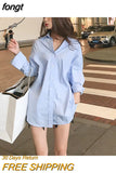 Women Solid Button BF Design Simple Elegant Basic All-match Casual Cozy Street Wear Korean Style Chic Retro College