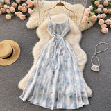 Fongt Wind And Raging Skirt Summer 2025 New Super Xiansen First Love Waist Seaside Beach Skirt