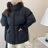 Padded Puffer Vest Half Sleeve Down Winter Jacket Women Short Sleeve Vest Autumn Spring Popular