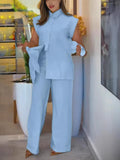 Fongt Casual Shirt Suit Women's Clothing