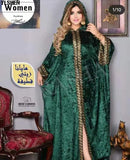 Velvet Long Maxi Dress African Dresses for Women 2021 New African Clothes Dashiki Hijab Abaya Dubai Boubou Robe Africaine