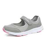 Sneakers Fashion Breathable Mesh Casual Shoes Zapatos De Mujer Plataforma Flat Shoes Women Work Shoes Comfortable for