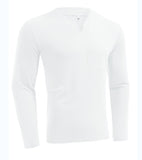 Fongt New Hot Fitness Plus-Size Sports T-Shirt Men's Elastic Comfortable Long-Sleeved Autumn