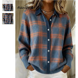 Fongt Sailing Elements Pattern Long-Sleeved Women's Collar Shirt