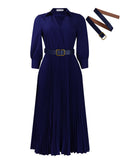 Fongt Spring New Women's Solid Color Size Dress