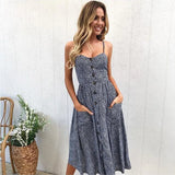 Floral Stripe Long