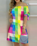 Off Shoulder Summer Mini