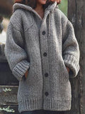 Fongt Women's Ebay Long Sweater New Cardigan Hooded Jacket M107