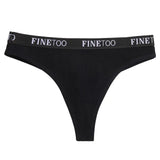 Women's Thong Letter Waist Underwear Female Underpants Sexy G-string Brief Woman Lingerie Intimates T-back Pantys