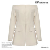 Fongt Autumn And Winter New Shoulder Personality Zipper Dark Buckle Short Coat Female 1762