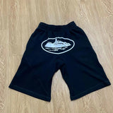 Style Corteiz Steamship High Street Printed Shorts Trend Hip-Hop Skateboard Casual Pants For Men And Women-Outfit